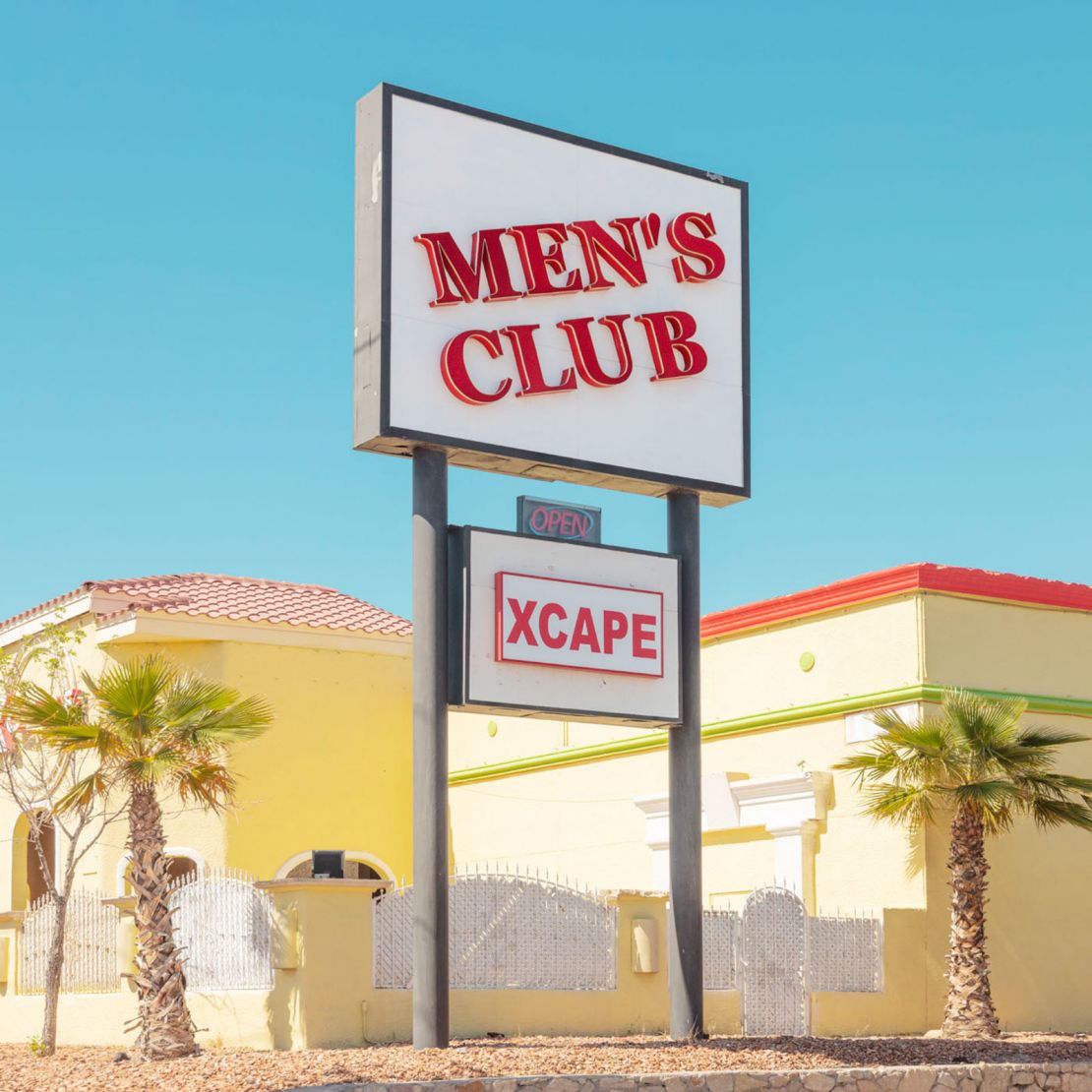A French photographer offers an unexpected view of the United States through its many strip clubs The Xcape Mens Club in El Paso, Texas.