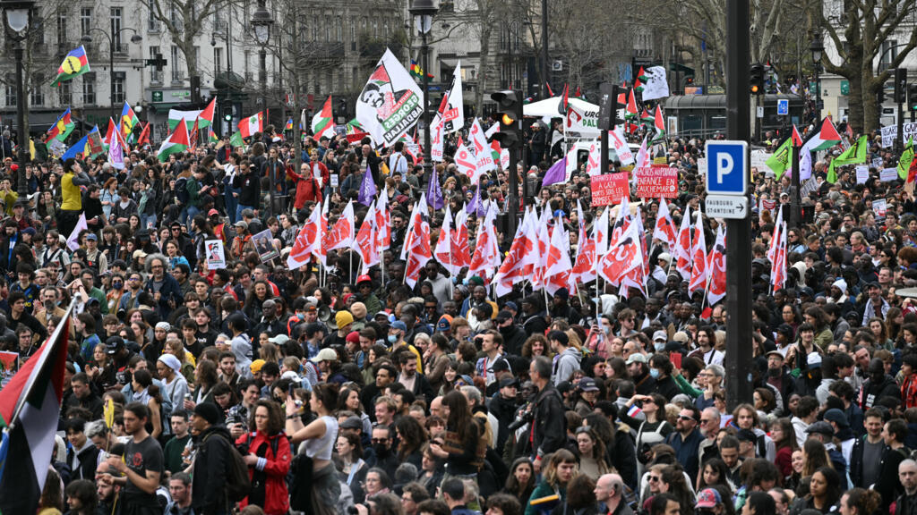 Tens of thousands in France join protests against racism and far-right Tens of thousands in France join protests against racism and far-right