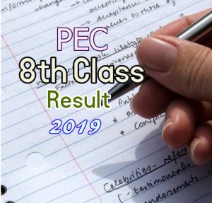 8th Class Result | PEC 8th Class Result 2019