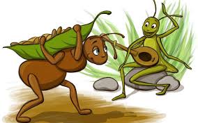 The Ant and the Grasshopper-short stories