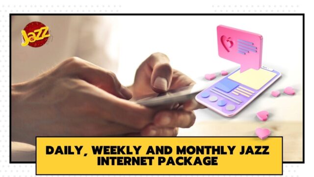 Daily, weekly and Monthly Jazz internet packages 2022