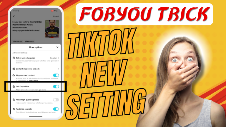 How to Enable TikTok ForYou Option