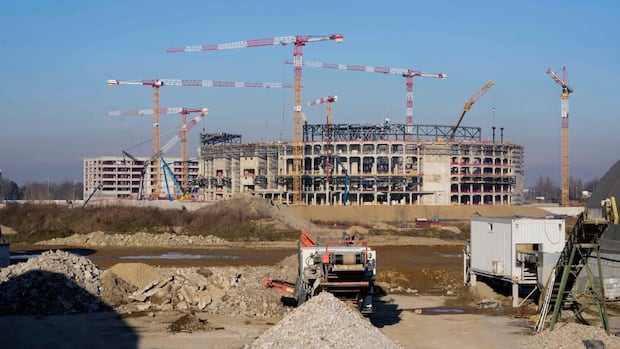 Construction of hockey arena for 2026 Olympics facing a 'tight schedule'