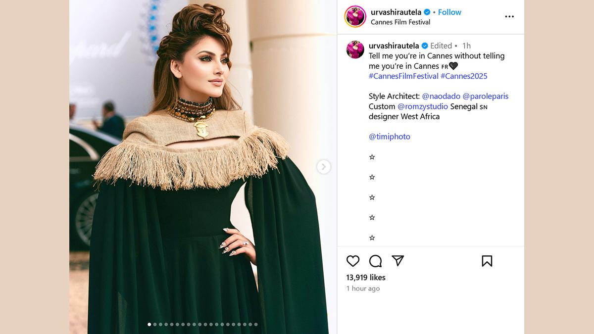 Urvashi Has A Task For You In Cannes