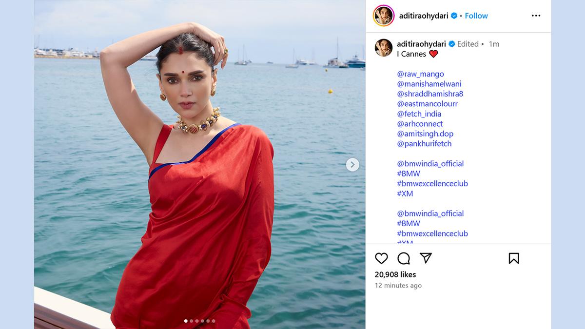 Like Aditi's Sindoor Look At Cannes? Vote