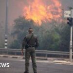 Chaos on roads as residents flee rampant Israel wildfires