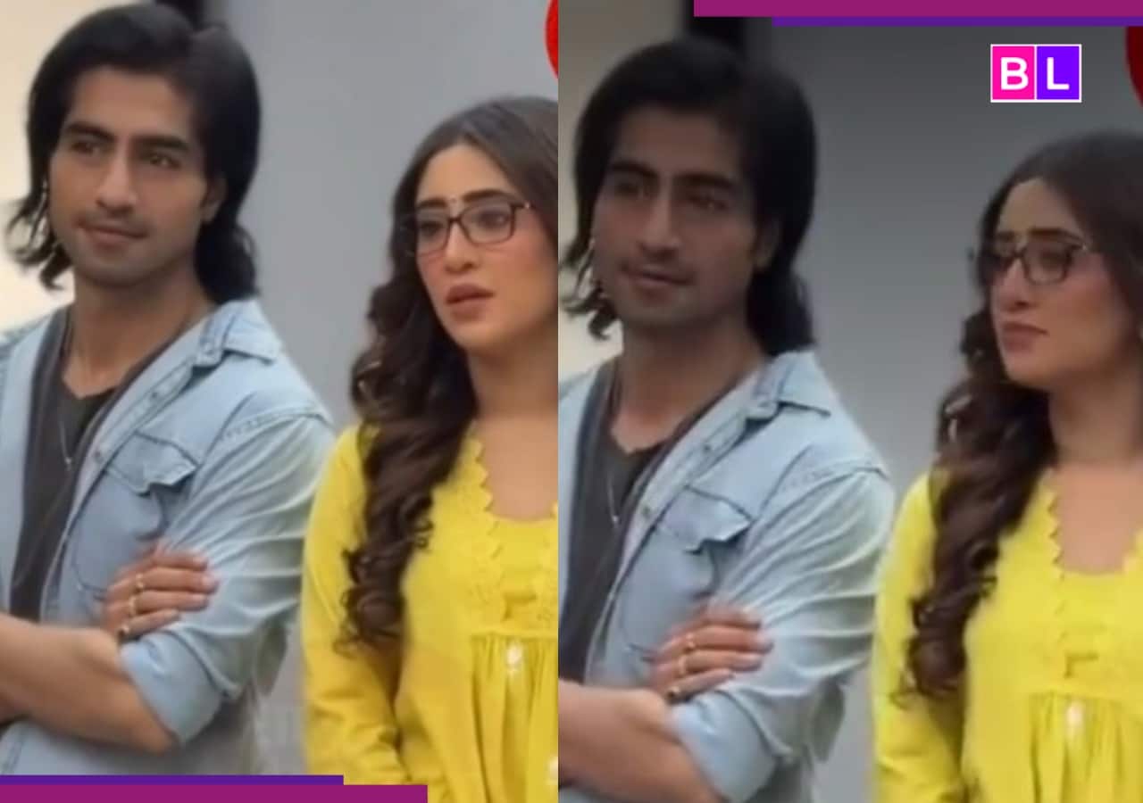 Harshad Chopda, Shivangi Joshi shoot for new promo? Watch VIRAL video