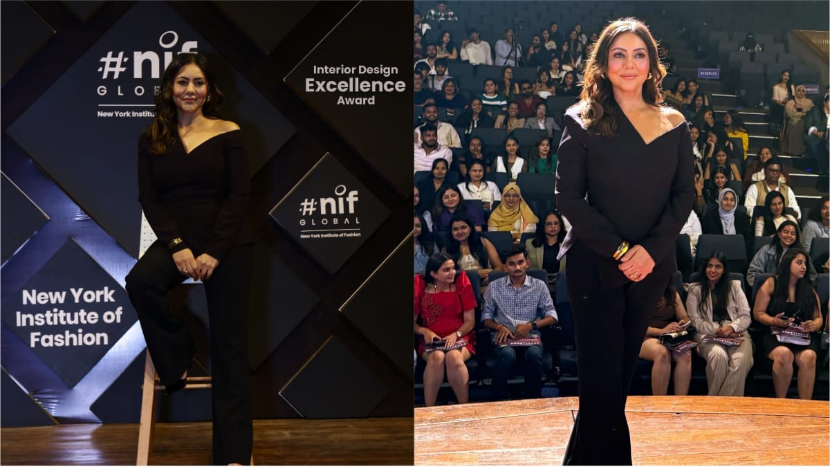 Gauri Khan Honours India’s Rising Interior Design Talent at NIF Global Excellence Awards