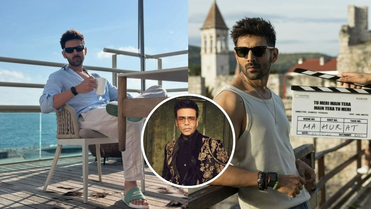 Kartik Aaryan Reveals His Bold New Chopped Hair Look For Tu Meri Main Tera Main Tera Tu Meri; Karan Johar REACTS - See Pics